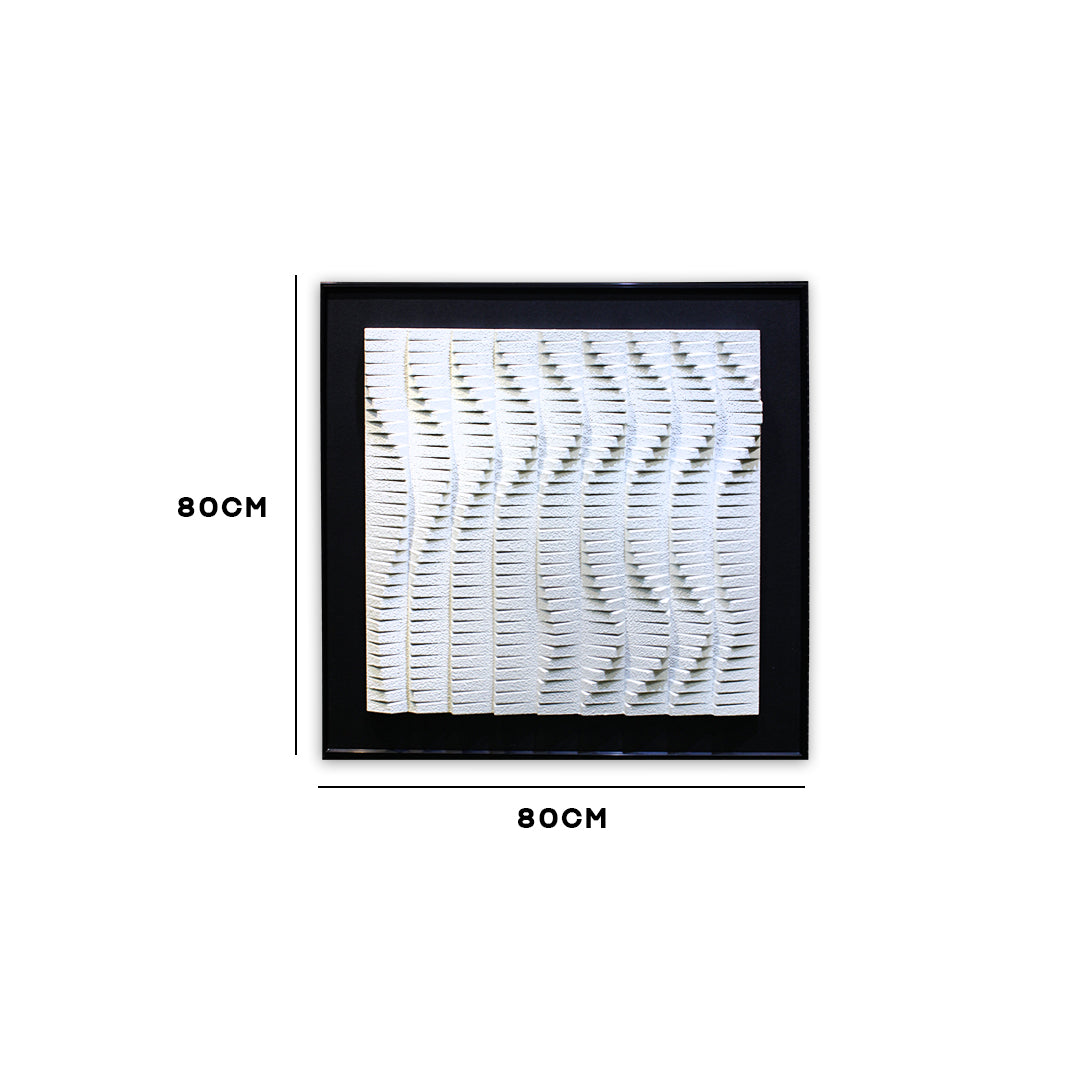 Abstract Textured Wall Frame IDC170-A128