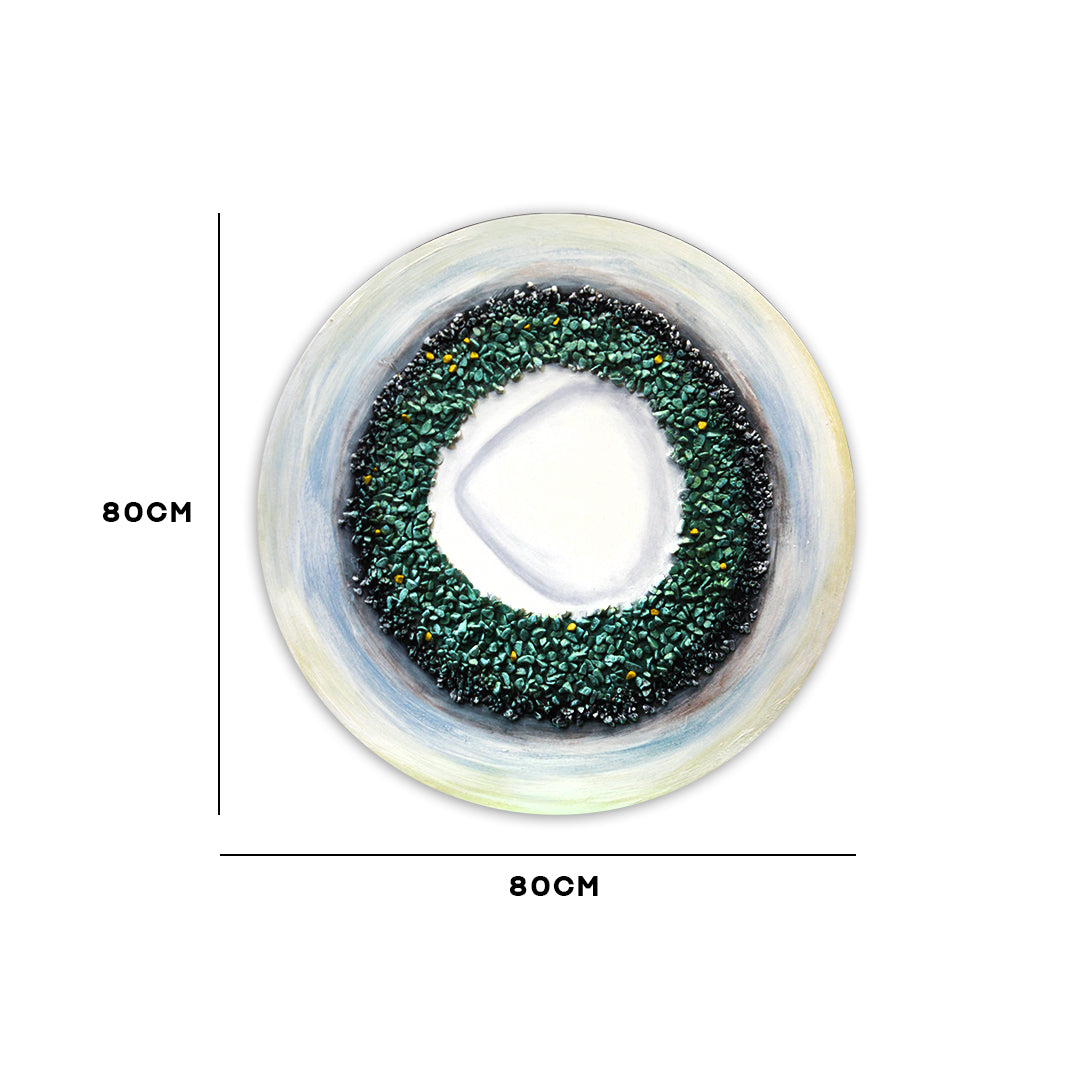 Circular Textured Wall Frame IDC170-A140