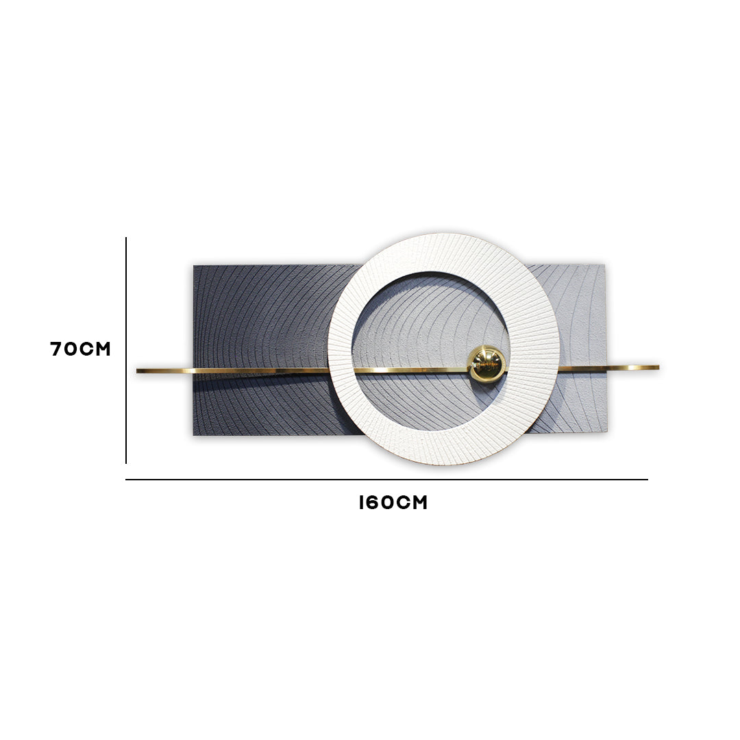 Modern Concentric Sphere Wall Frame IDC170-A143