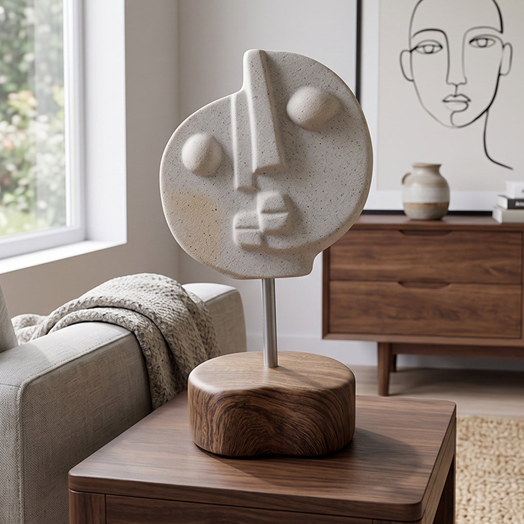 Abstract Face Sculpture Showpiece IDC201-A242