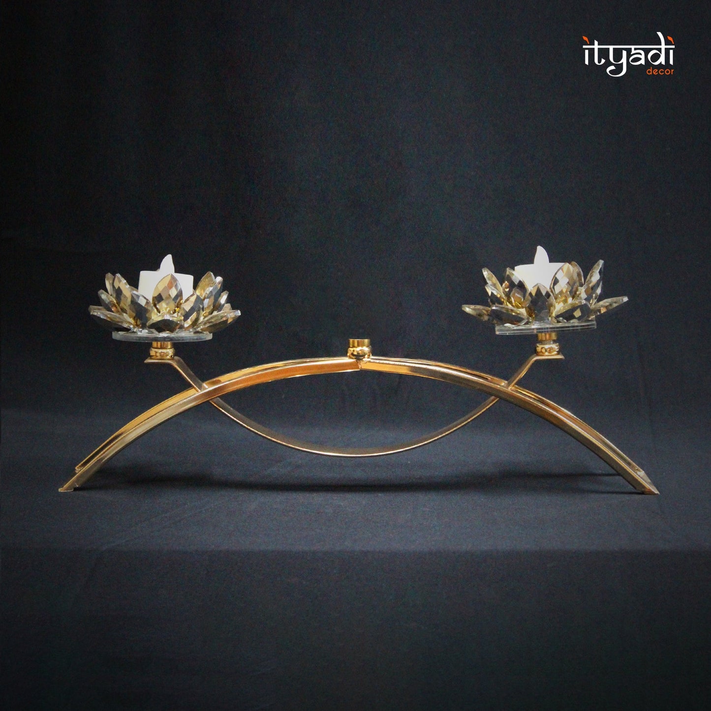 Crystal Candle Holder IDC207-A1