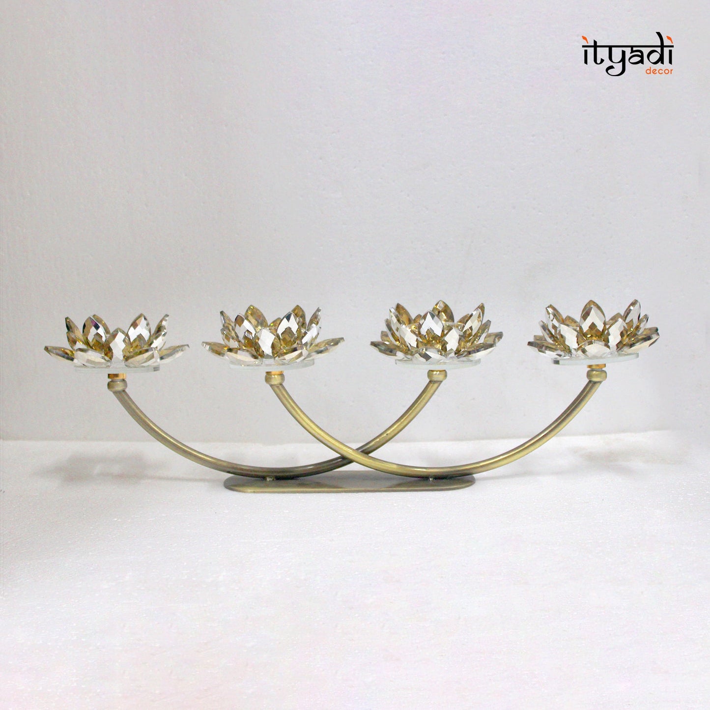 Crystal Candle Holder IDC207-A12