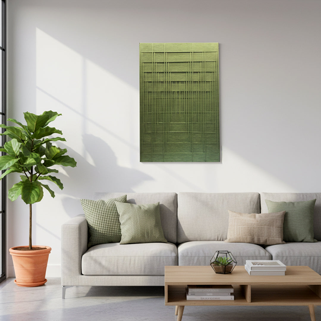 Green Textured Wall Frame IDC240-A3