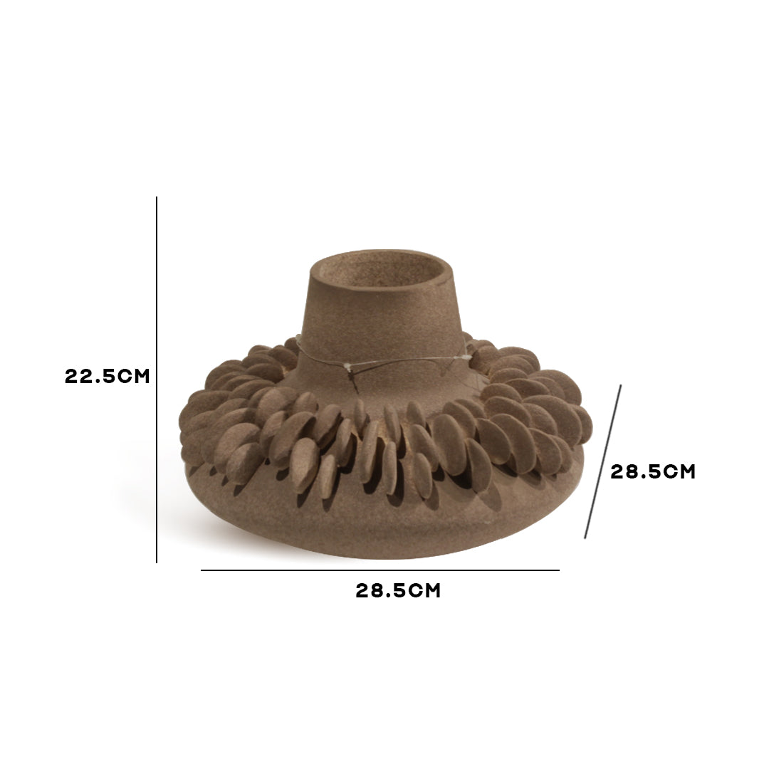 "Pangolin" Scaled Ceramic Pot IDC243-A14