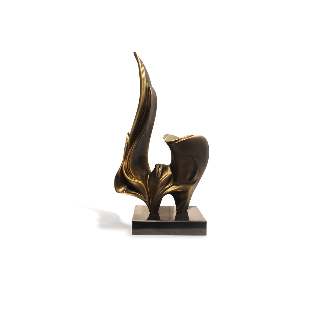 Elegant Swirl Sculptured Showpiece IDC244-A22