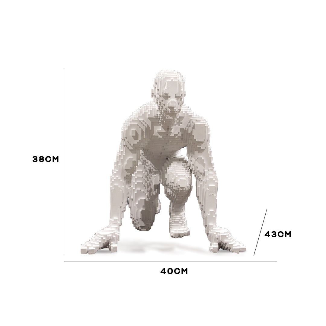 Solitude Contemplative Seated Figure IDC244-A9