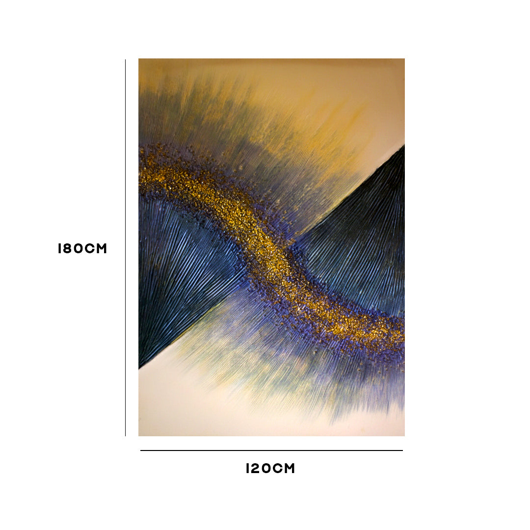 Shimmering Abstract Wall Frame IDC121-A2