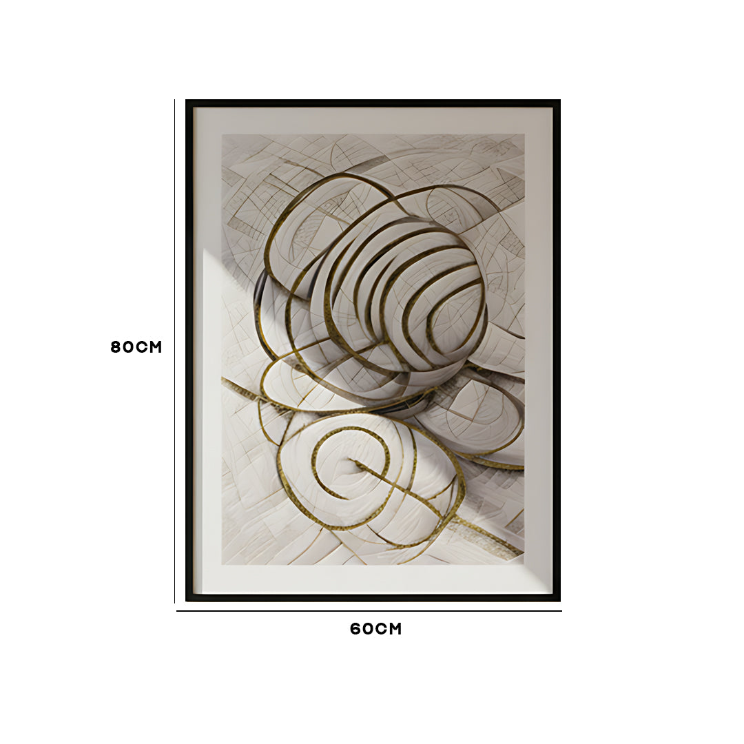 Abstract Spiral Wall Art IDC62-A101