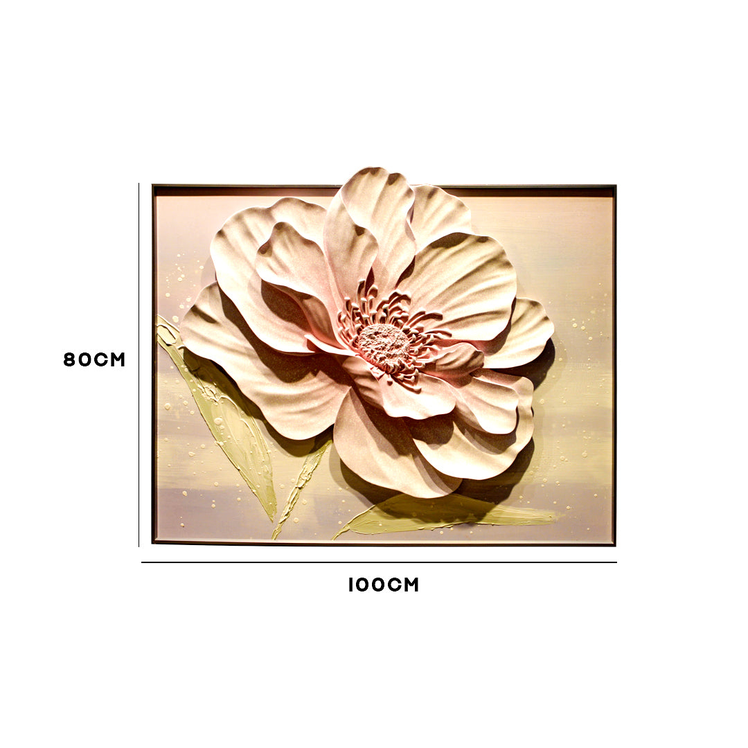 Blooming Peony 3D Wall Art IDC169-A38