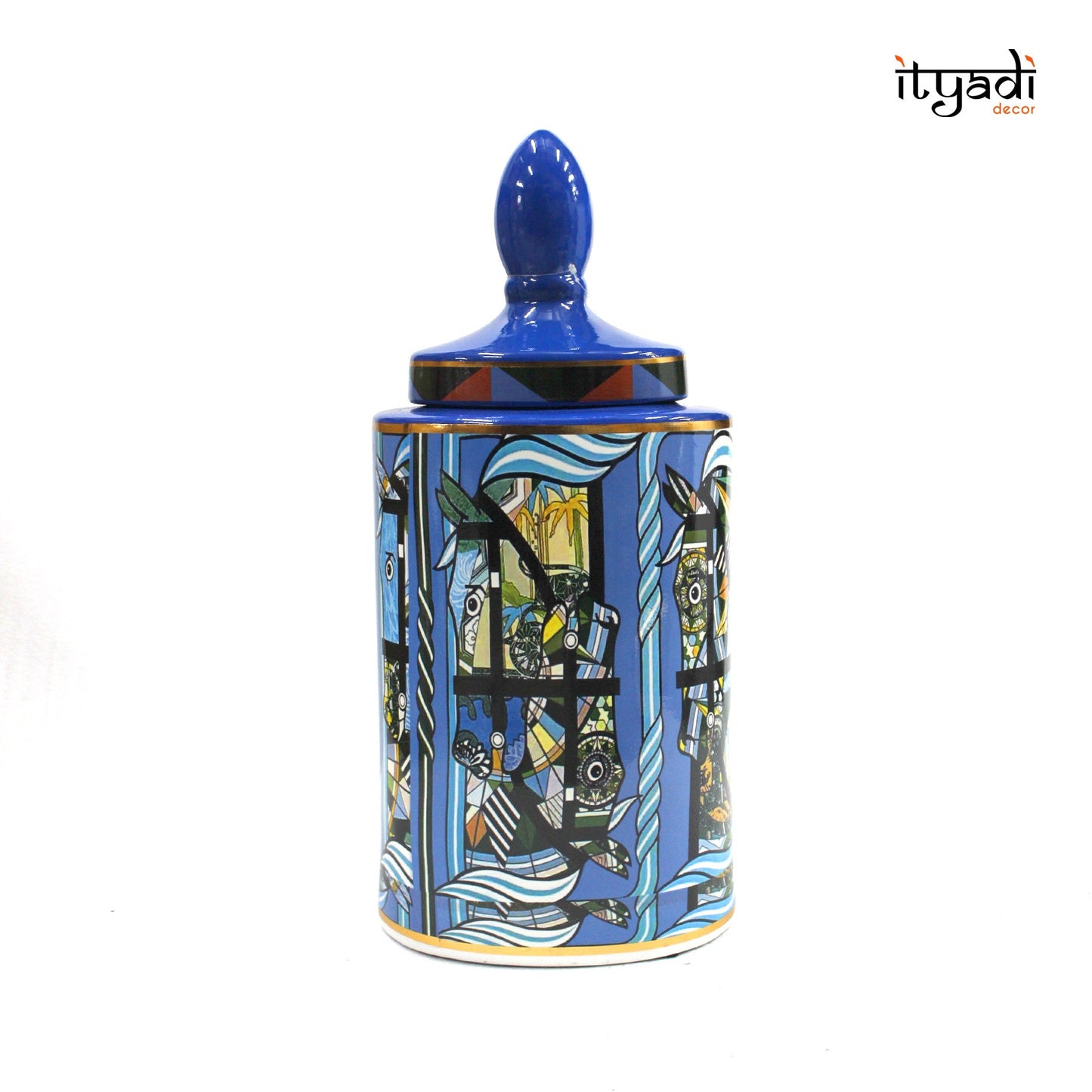 Designer Ceramic Jar IDC150-A10