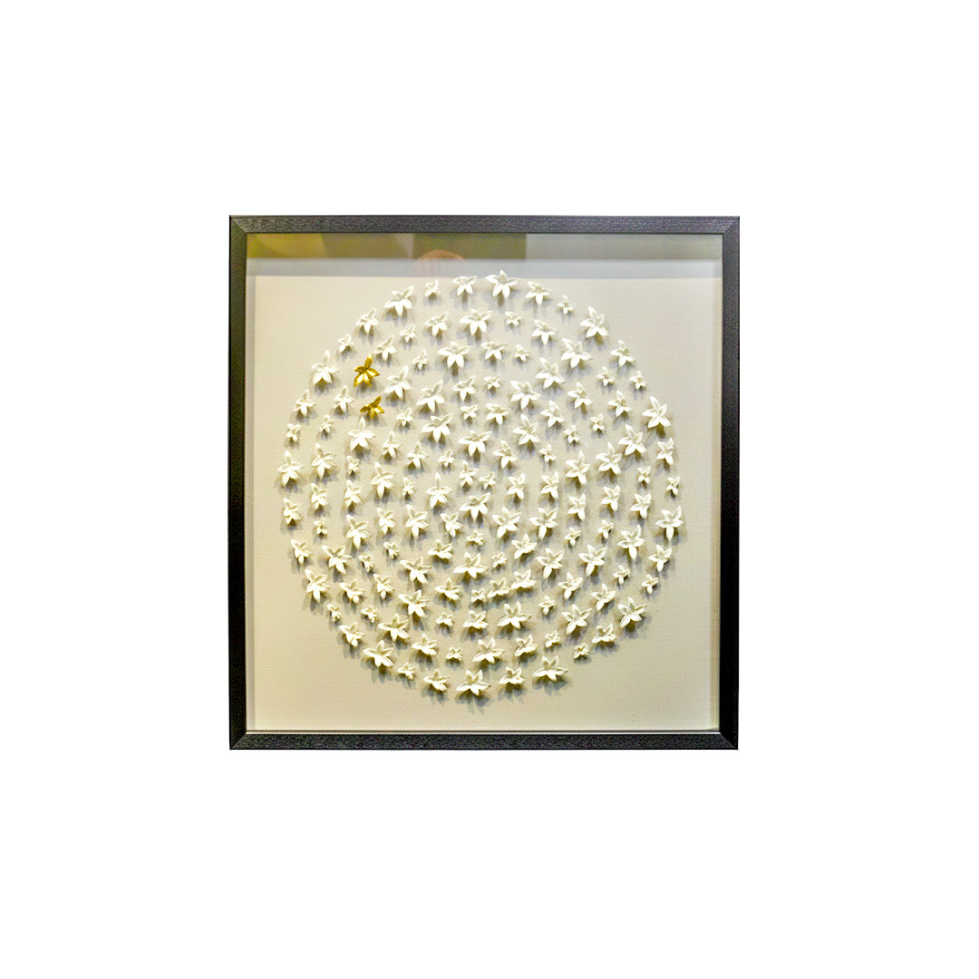 Concentric Circle Wall Frame IDC119-A4