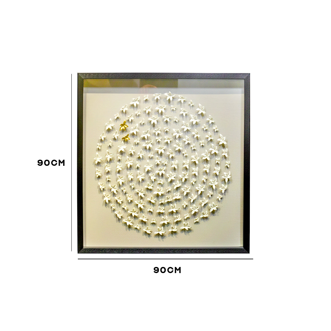 Concentric Circle Wall Frame IDC119-A4