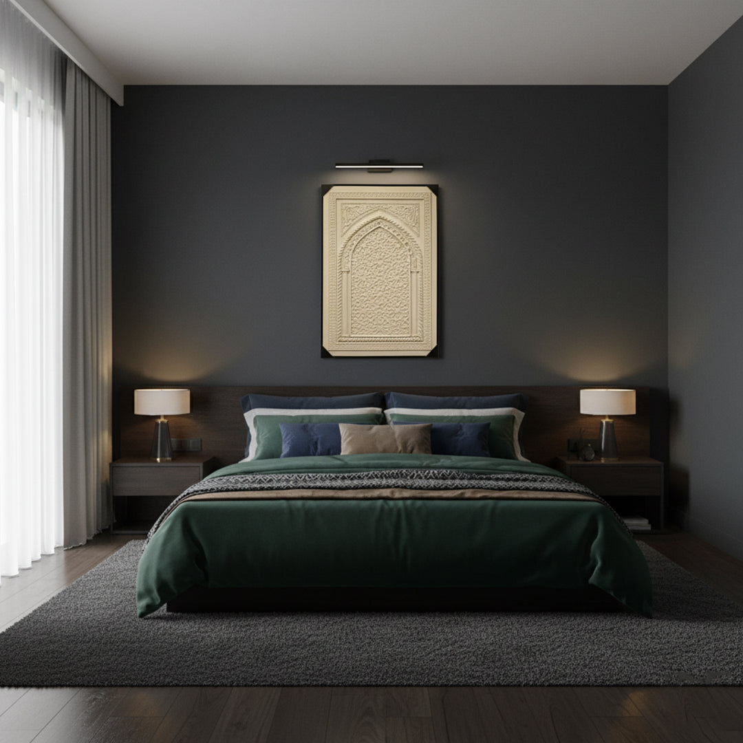 Beige Textured Wall Frame IDC121-A28