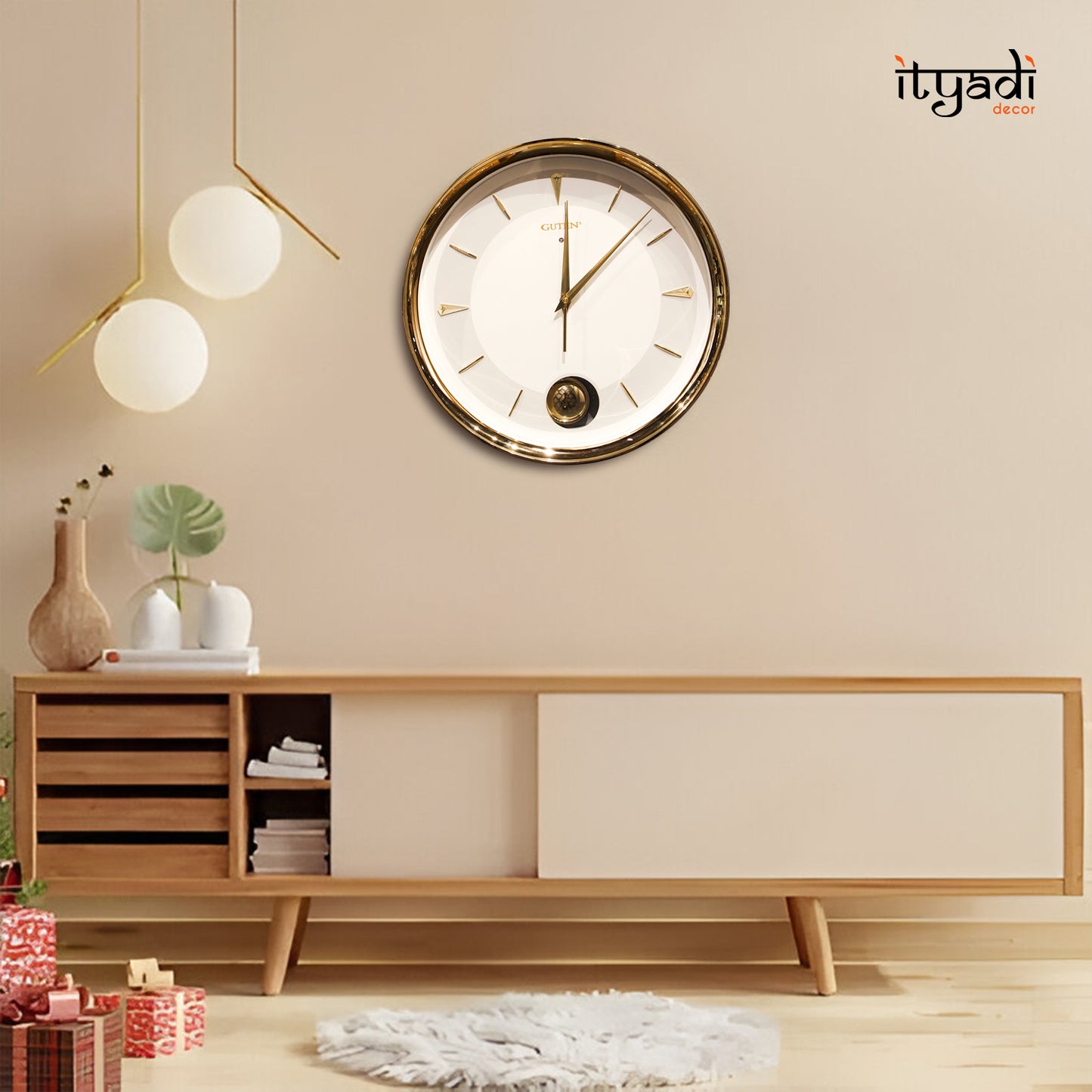 Designer Wall Clock IDC63-A12