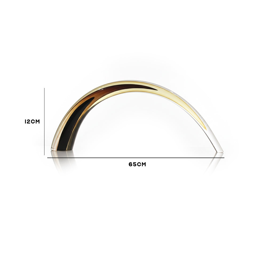 Curved Glass Showpiece IDC67-A88