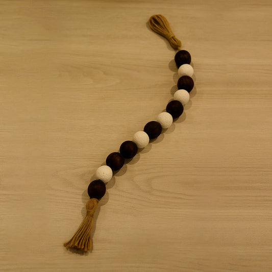 Rustic Wooden Bead Garlands IDC233-A29