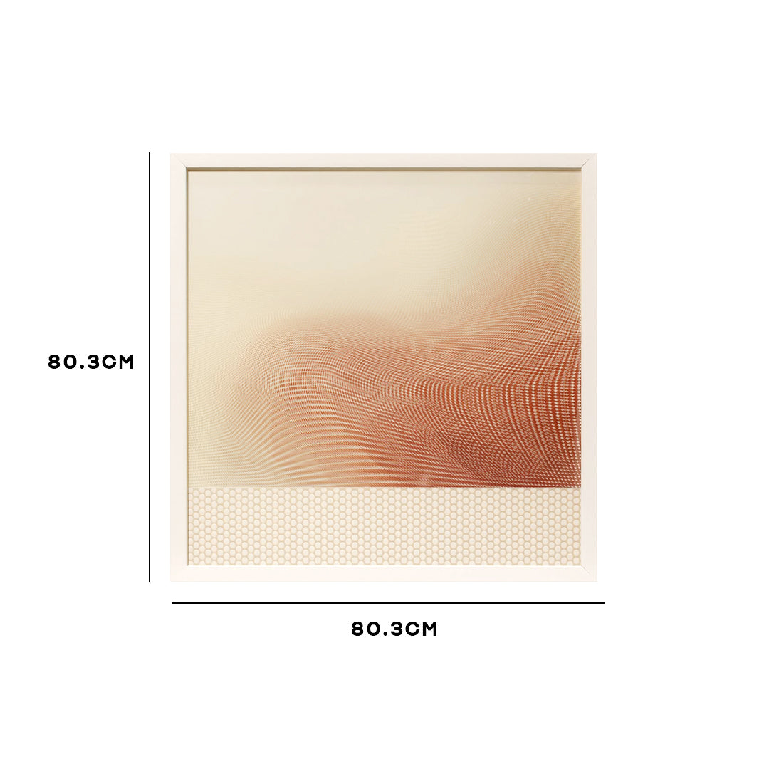 Earthy Waves Abstract Wall Art ID22-318