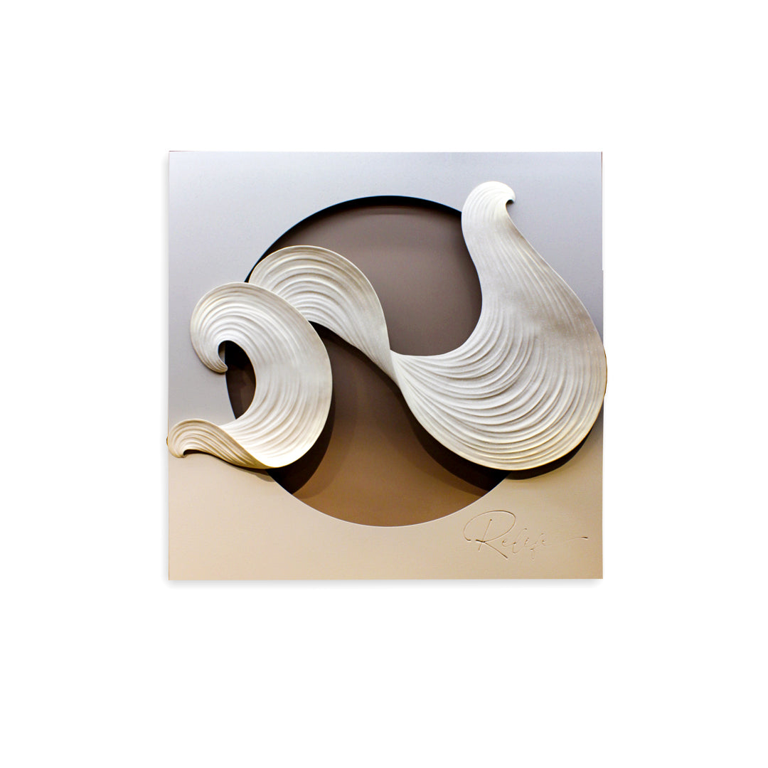 Flowing Ribbon 3D Wall Art IDC169-A37