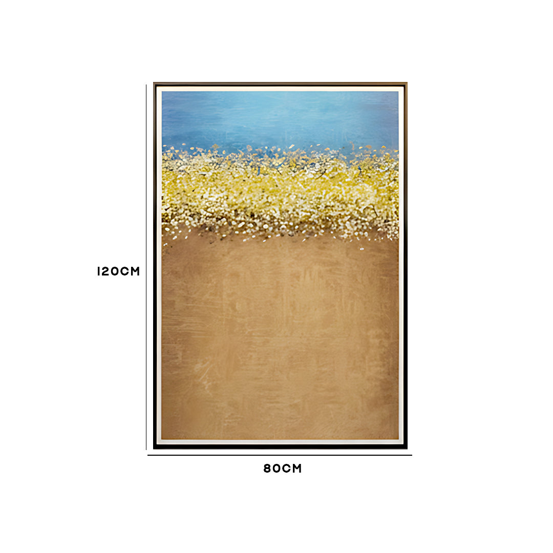 Golden Blossom Horizon Wall Frame IDC62-A85
