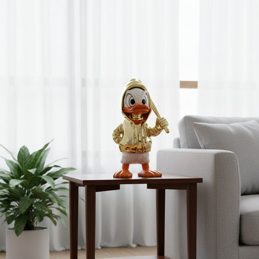 Golden Duck Figurine - White Face IDC244-A27