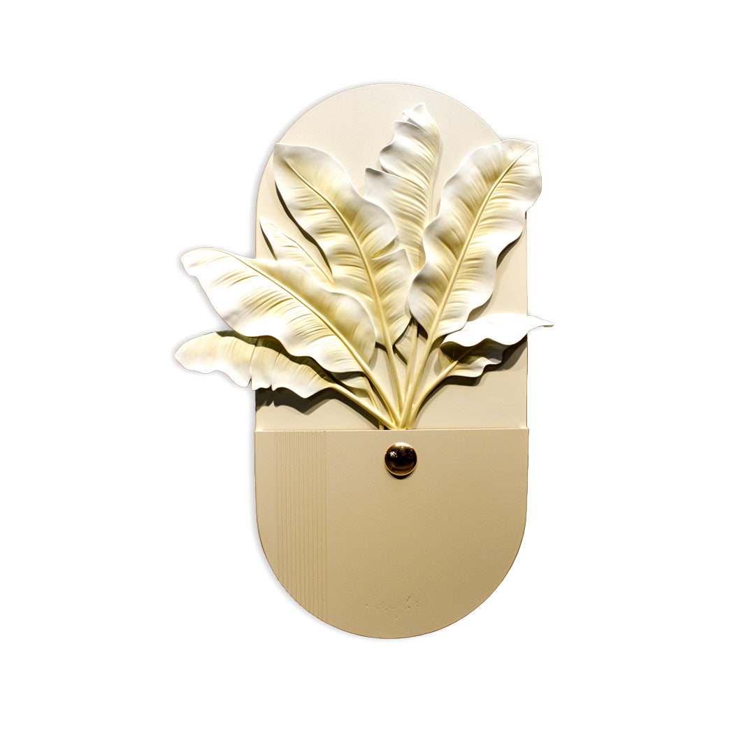 Golden Leaves 3D Wall Art IDC169-A33
