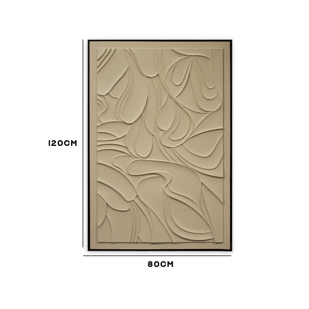 Organic Leaf Wall Frame IDC121-A31