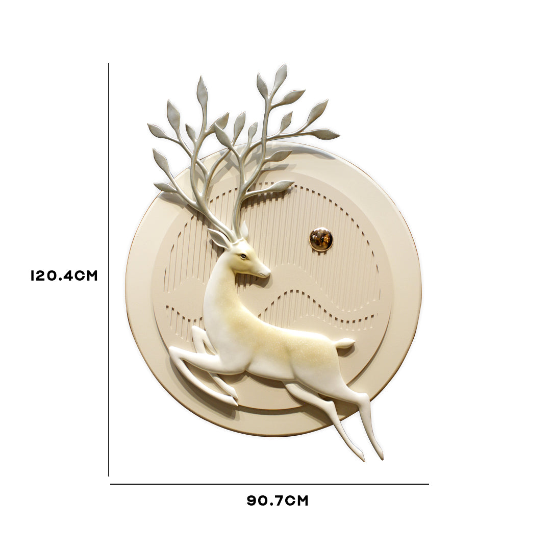 Leaping Deer 3D Wall Art IDC169-A35