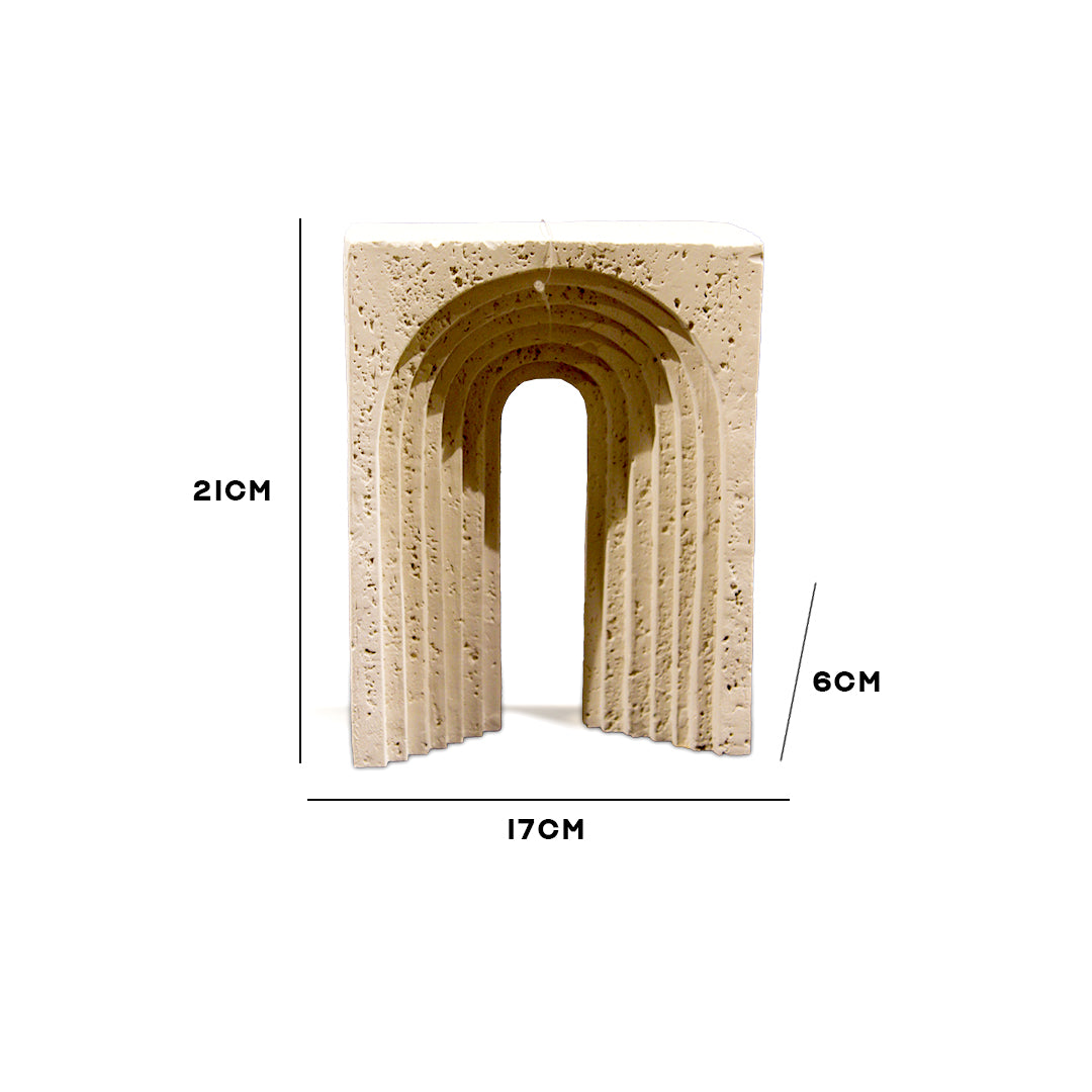 Medium Stone Arch Sculpture - Artifact IDC233-A15