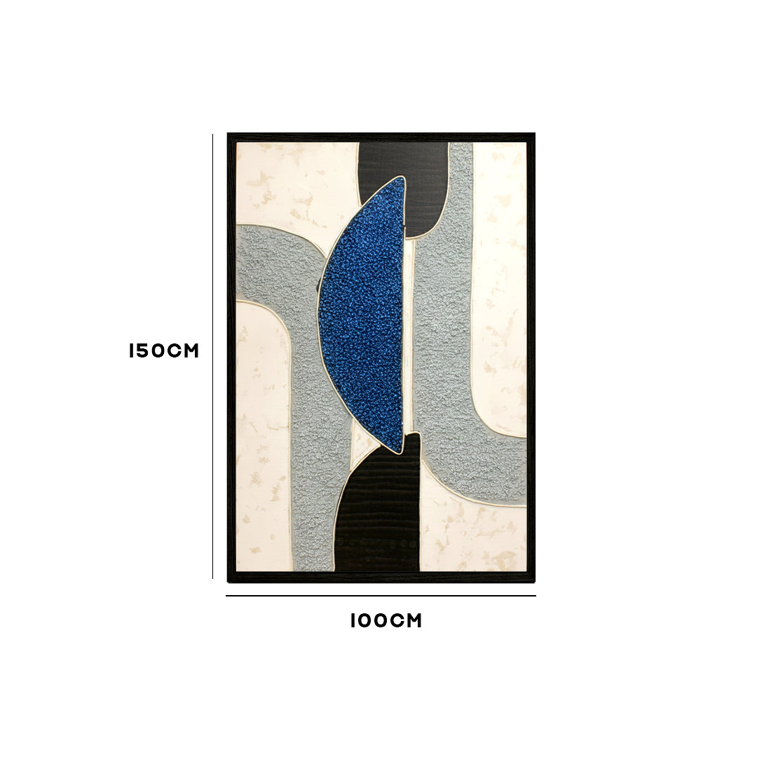 Mid-Century Modern Abstract Wall Frame IDC121-A37