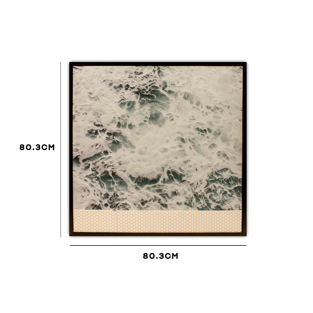 Ocean Storm Abstract Wall Art ID22-325