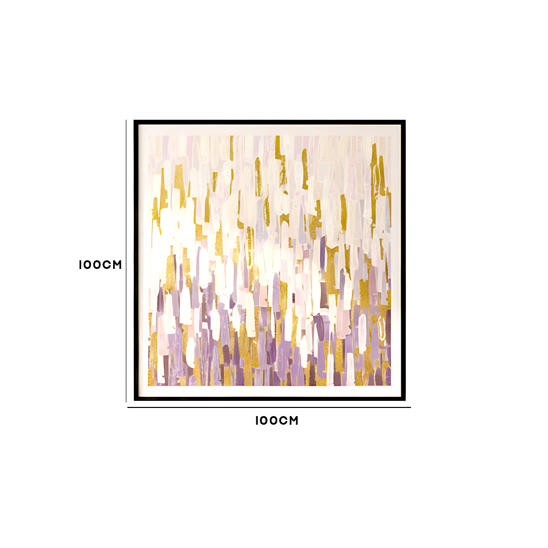 Abstract Shimmer Wall Frame IDC62-A91