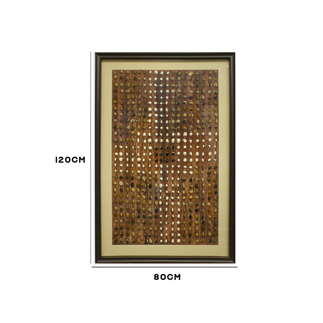 Textured Brown Wall Frame IDC111-A49
