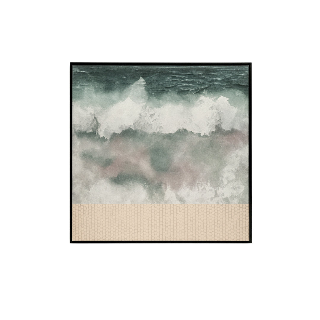 Sea Mist Abstract Wall Art ID22-327