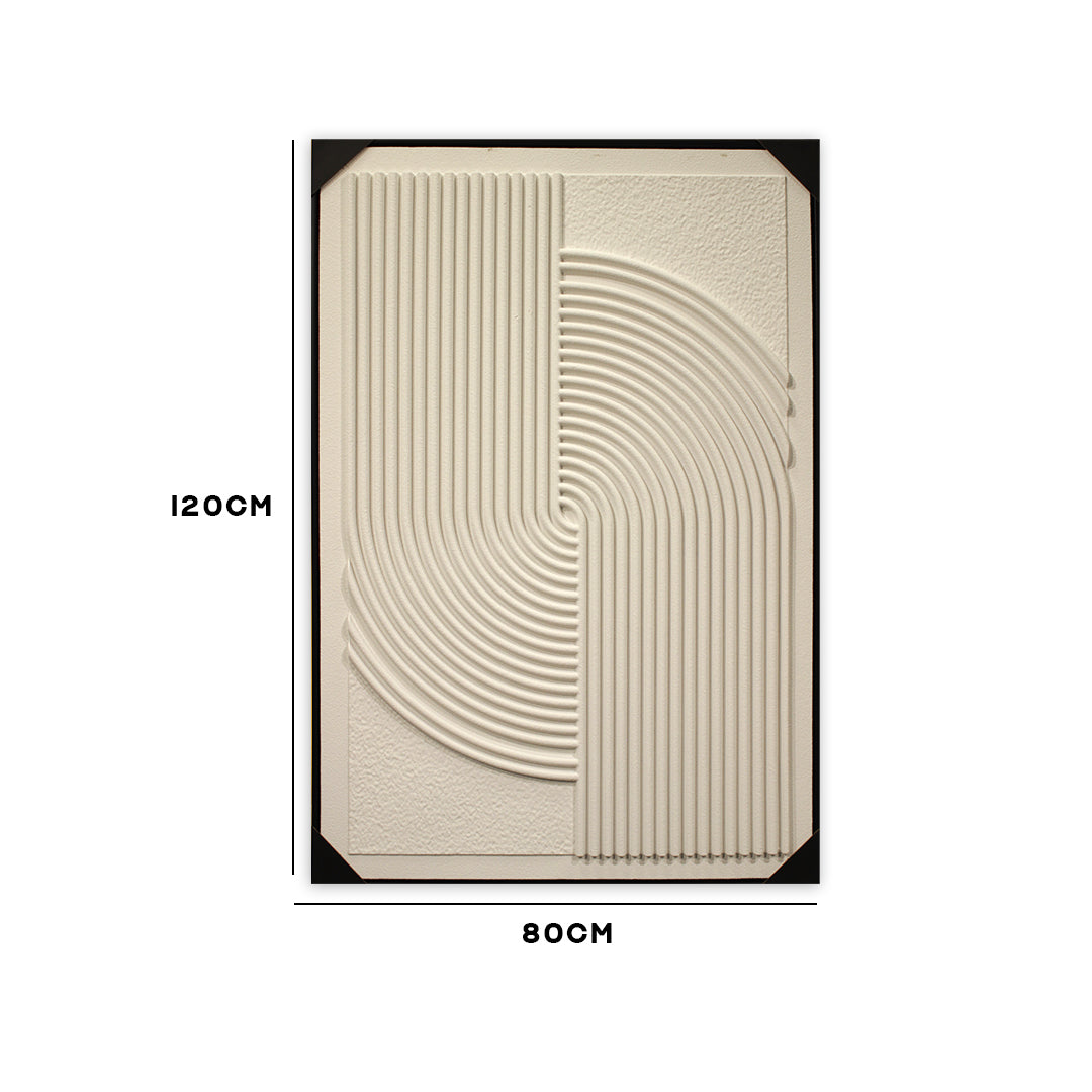 Swirl Relief Wall Frame IDC121-A30