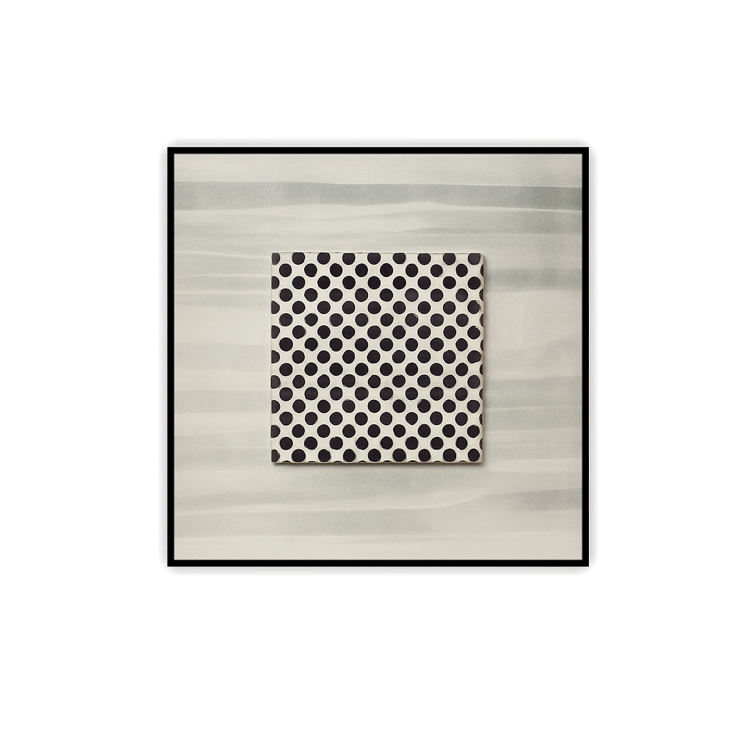 Teal Tile Abstract Wall Art ID22-326