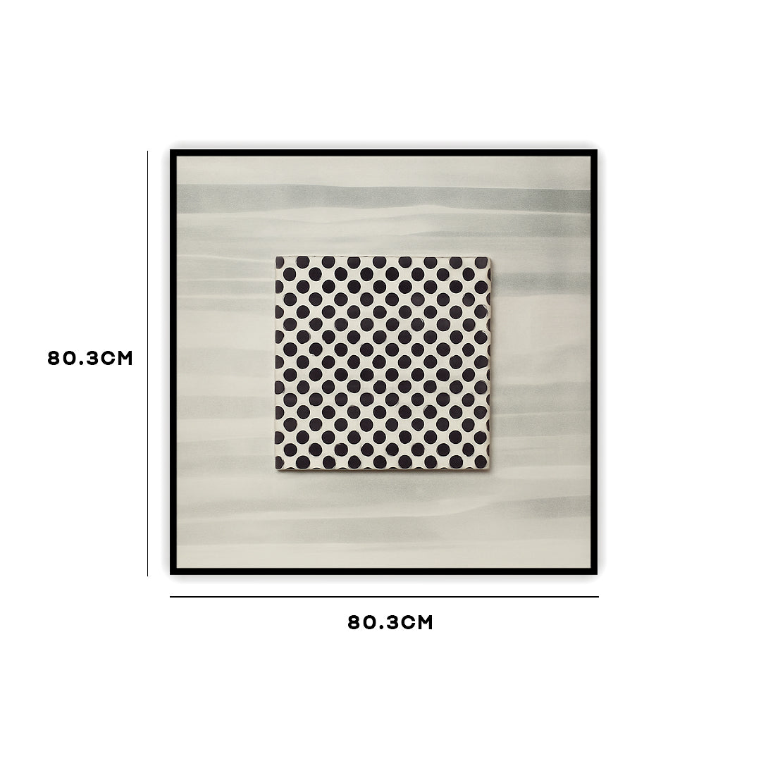 Teal Tile Abstract Wall Art ID22-326