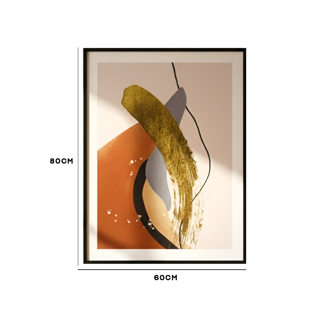 Contemporary Abstract Wall Frame IDC62-A111