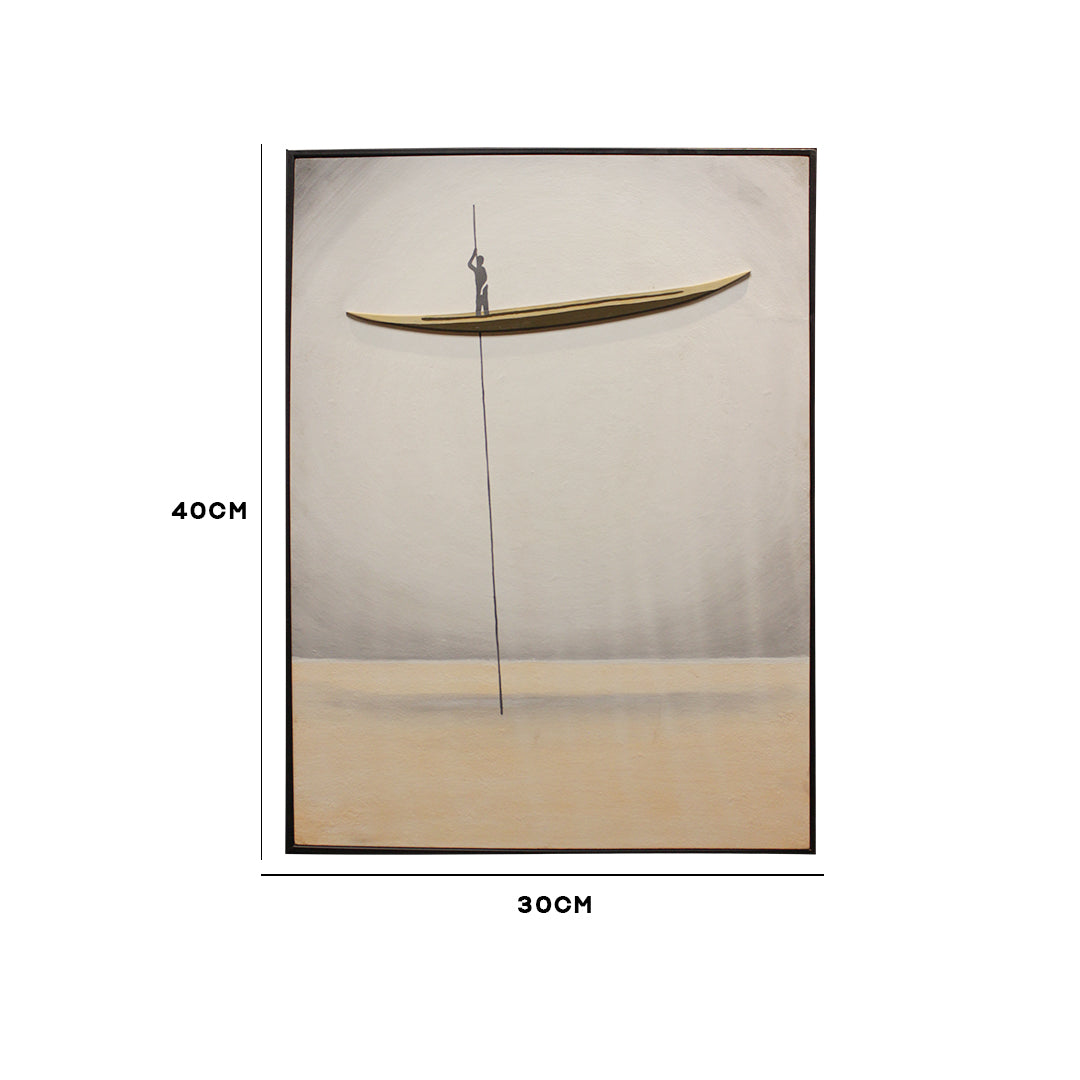Minimal Figurative 3D Wall Frame ID37-134