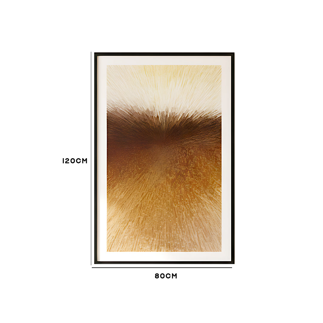 Abstract Sunburst Wall Art IDC62-A77
