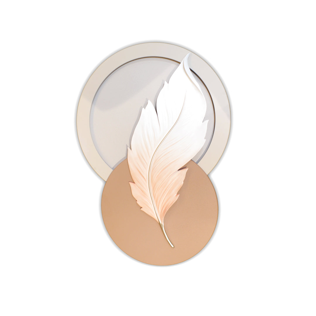 White Feather 3D Wall Art IDC169-A34