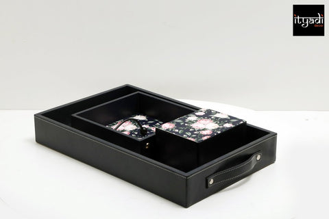 Designer Tray, Tissue holder and Dual Stand