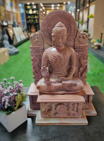 Buddha Carved in Stone ID3-1