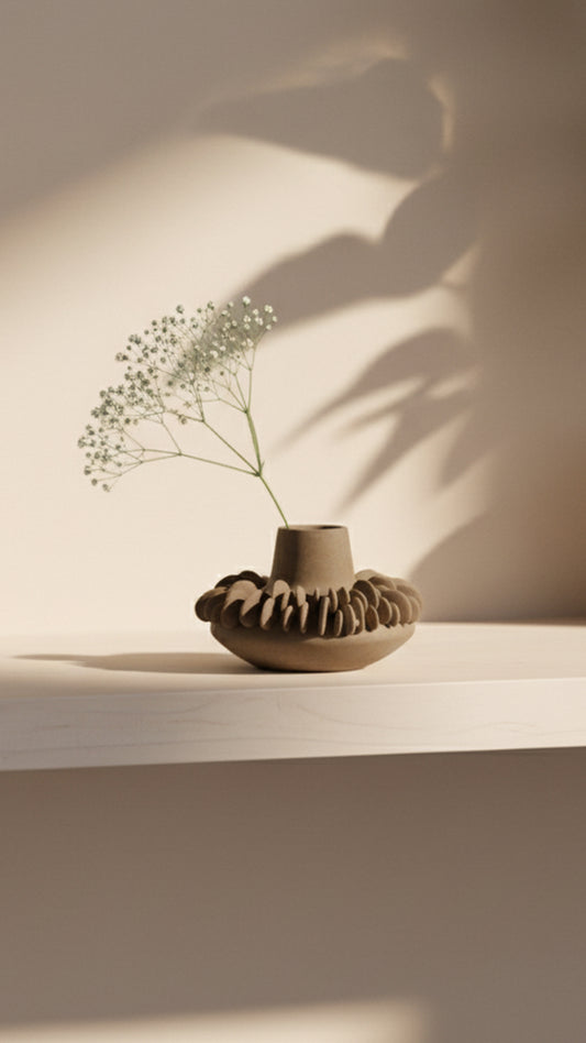 "Pangolin" Scaled Ceramic Pot  IDC243-A15