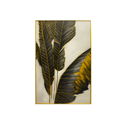 Golden Leaf Wall Frame IDC111-A46