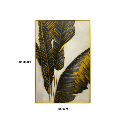 Golden Leaf Wall Frame IDC111-A46