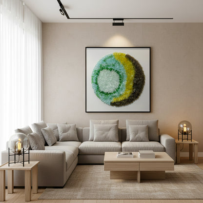 Geode Crystal Burst 3D Wall Frame IDC170-A145