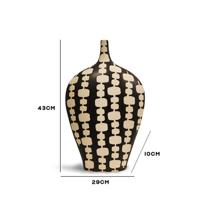 Patterned Urn  Showpiece IDC179-A51