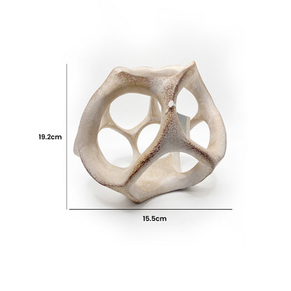 White Textured Showpiece IDC201-A237