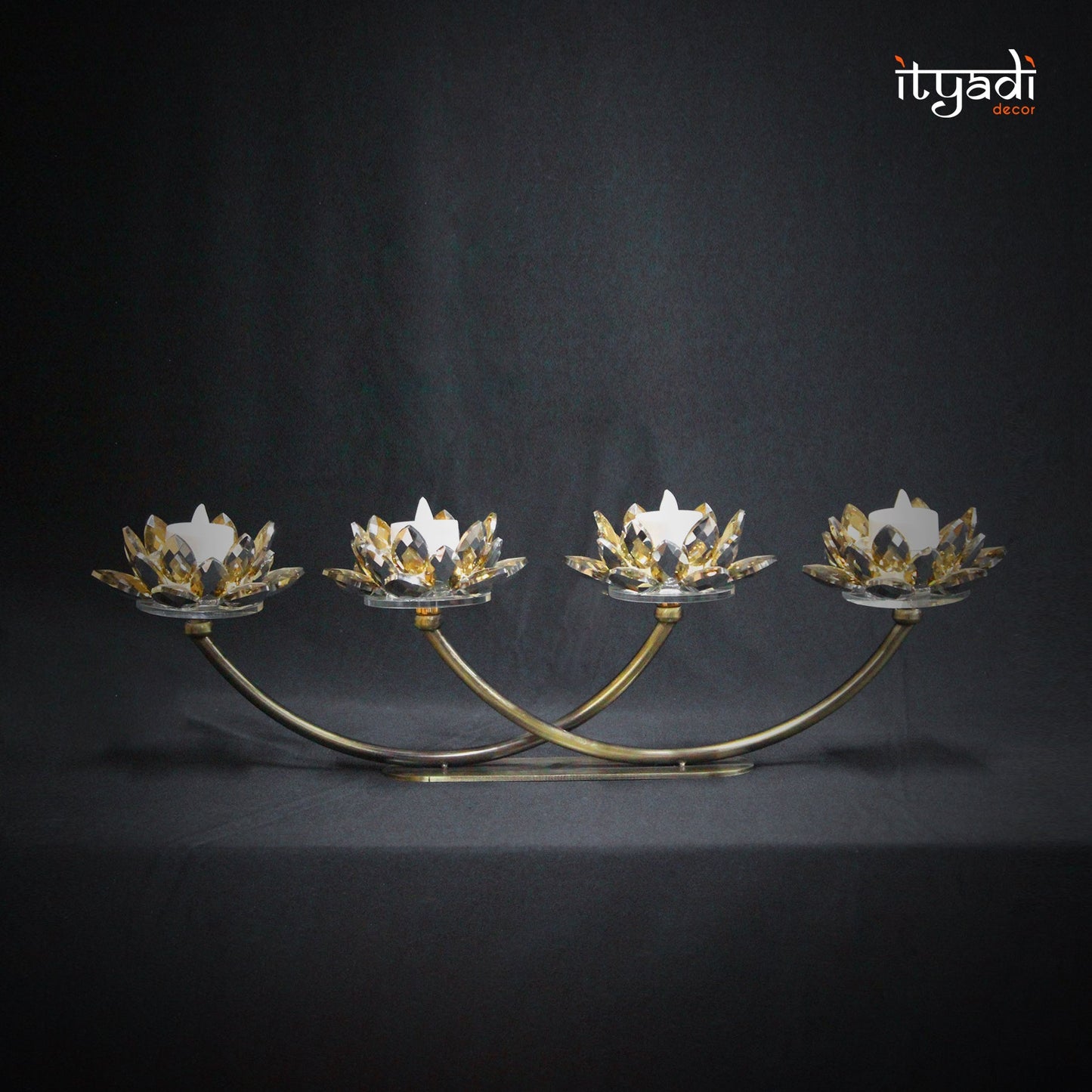 Crystal Candle Holder IDC207-A12