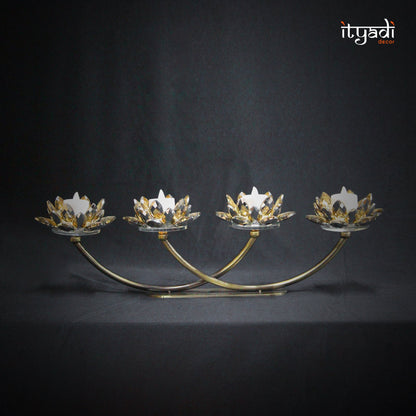 Crystal Candle Holder IDC207-A12